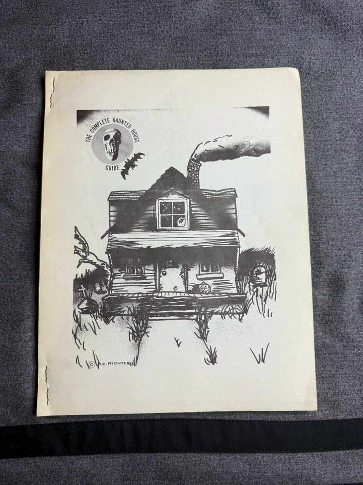 🔥The Complete Haunted House Guide By E. Richter Bizarre Magic Ghosts RARE🔥