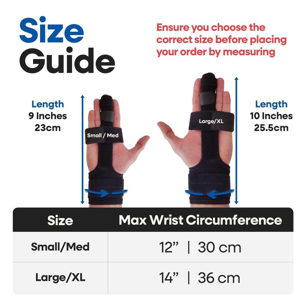 Trigger Finger Splint Middle Finger Brace | Middle Finger Splint For Broken o...