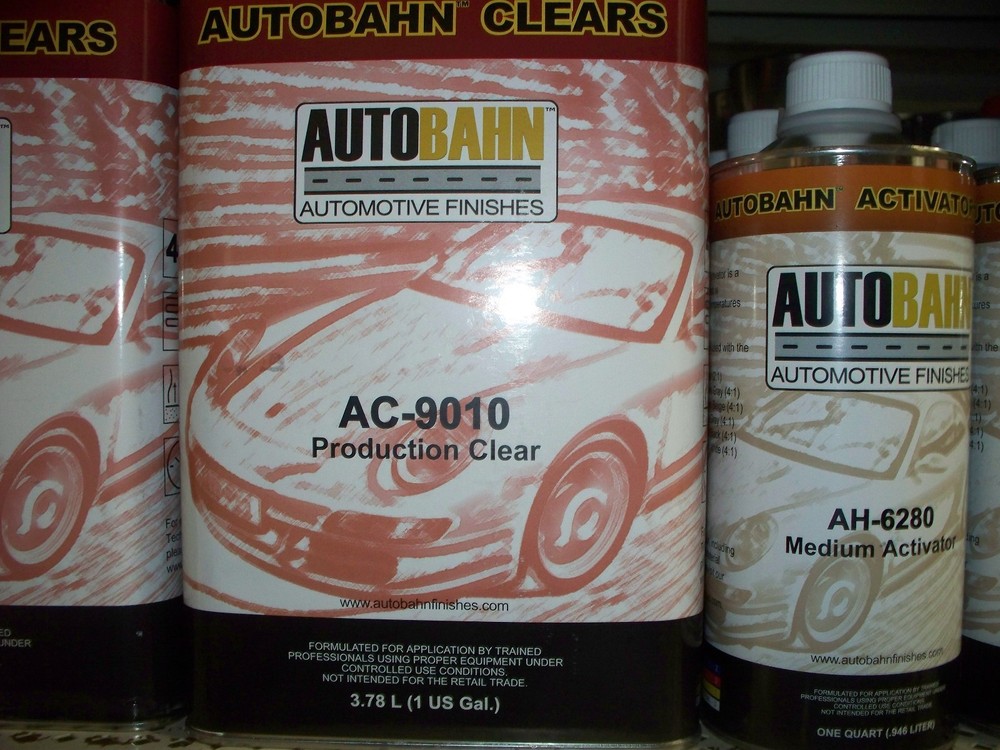 AC9010 Production Clear Coat 5 Quart Kit High Gloss Urethane