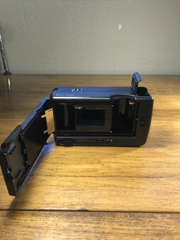⭐ Ansco Vision Twin Compact 35 Point & Shoot Camera Tele Wide Flash - UNTESTED ⭐