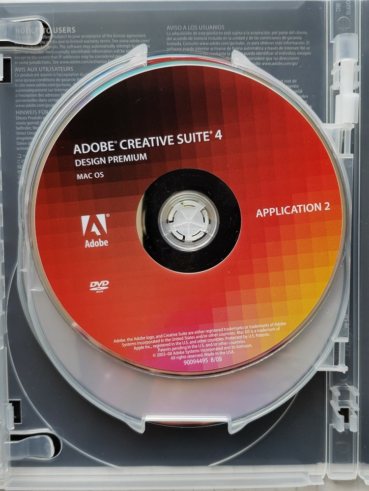Adobe Creative Suite 5 Web Premium CS5 + CS4 + Photoshop 5.0 Preowned MacPro