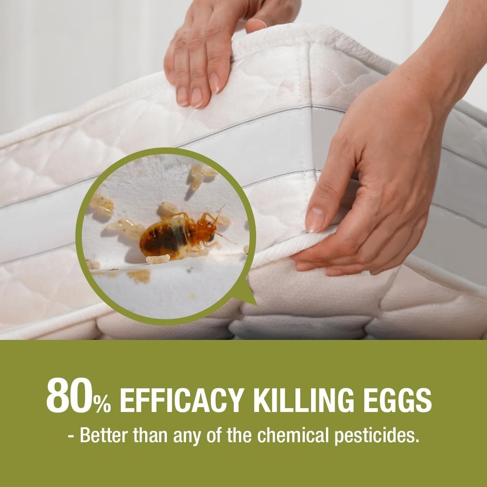 ECOVENGER Bed Bug Killer, EcoRaider, Plant-Based, Child/Pet Safe, Kills Eggs NEW