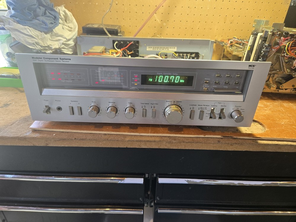 TESTED MCS 3249 Modular Component Systems Digital Synthesized Stereo Receiver