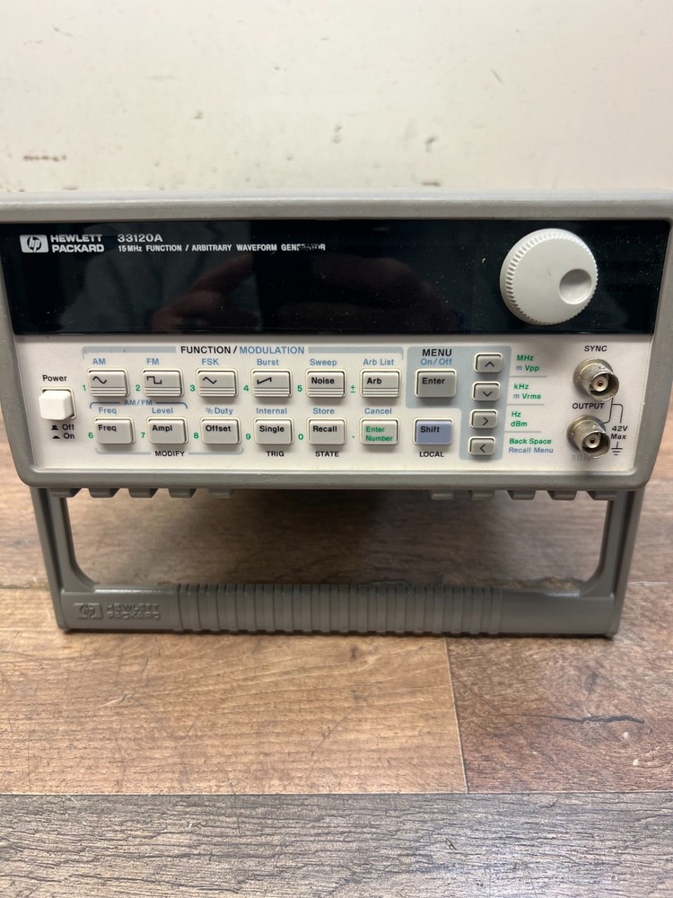 Hewlett Packard 33120A function generator