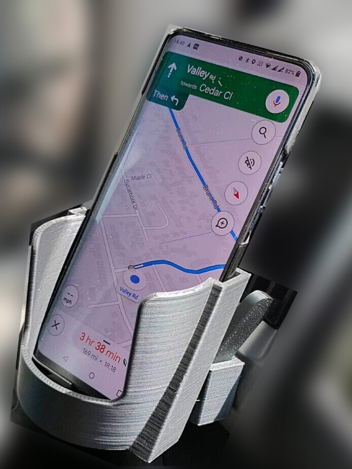 Phone Cup Holder for VW Transporter T6.1 Passenger Side