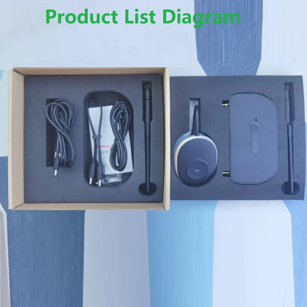 Plug Play 4K Wireless HDMI Video Transmitter Receiver Projector Switch PC TV