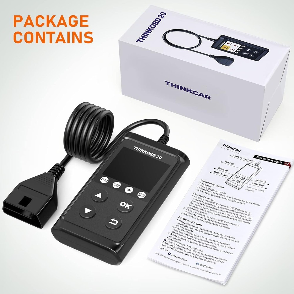 USED Automotive OBD2 Scanner Car Diagnostic Tool Check Engine Fault Code Reader