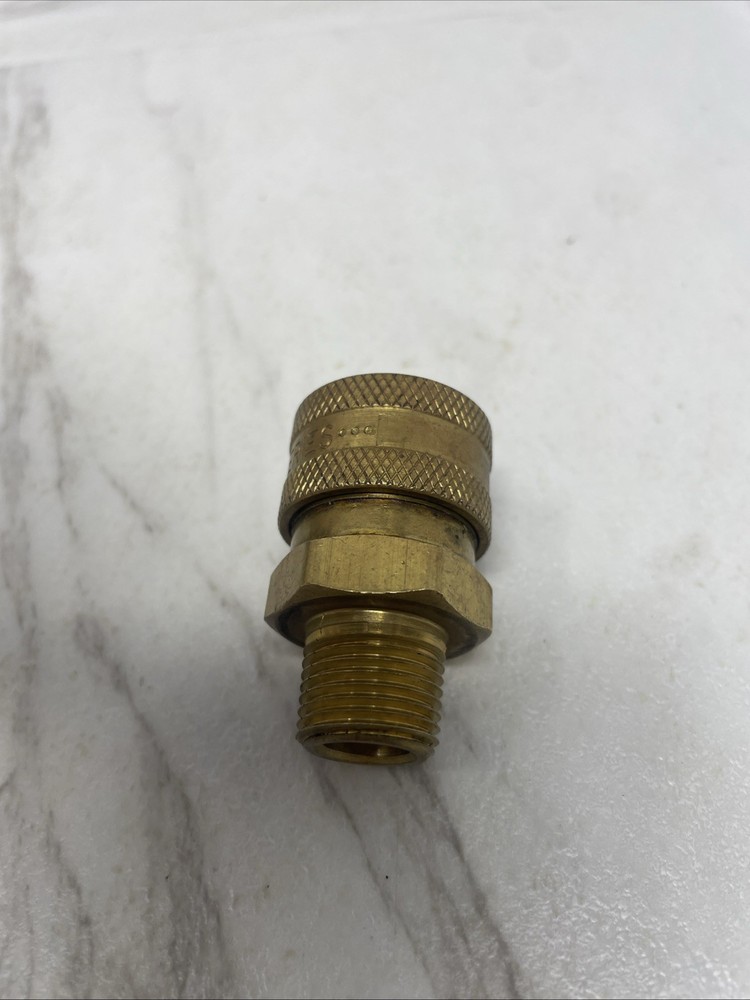 PARKER BST-3M Hydraulic Quick Connect Hose Coupling, Socket, ST Series 3/8 in.