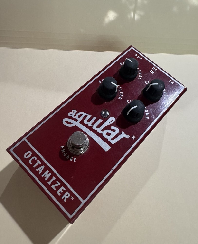 Aguilar Amplification Octamizer V1 Octave Analog Octaver Guitar Effect Pedal