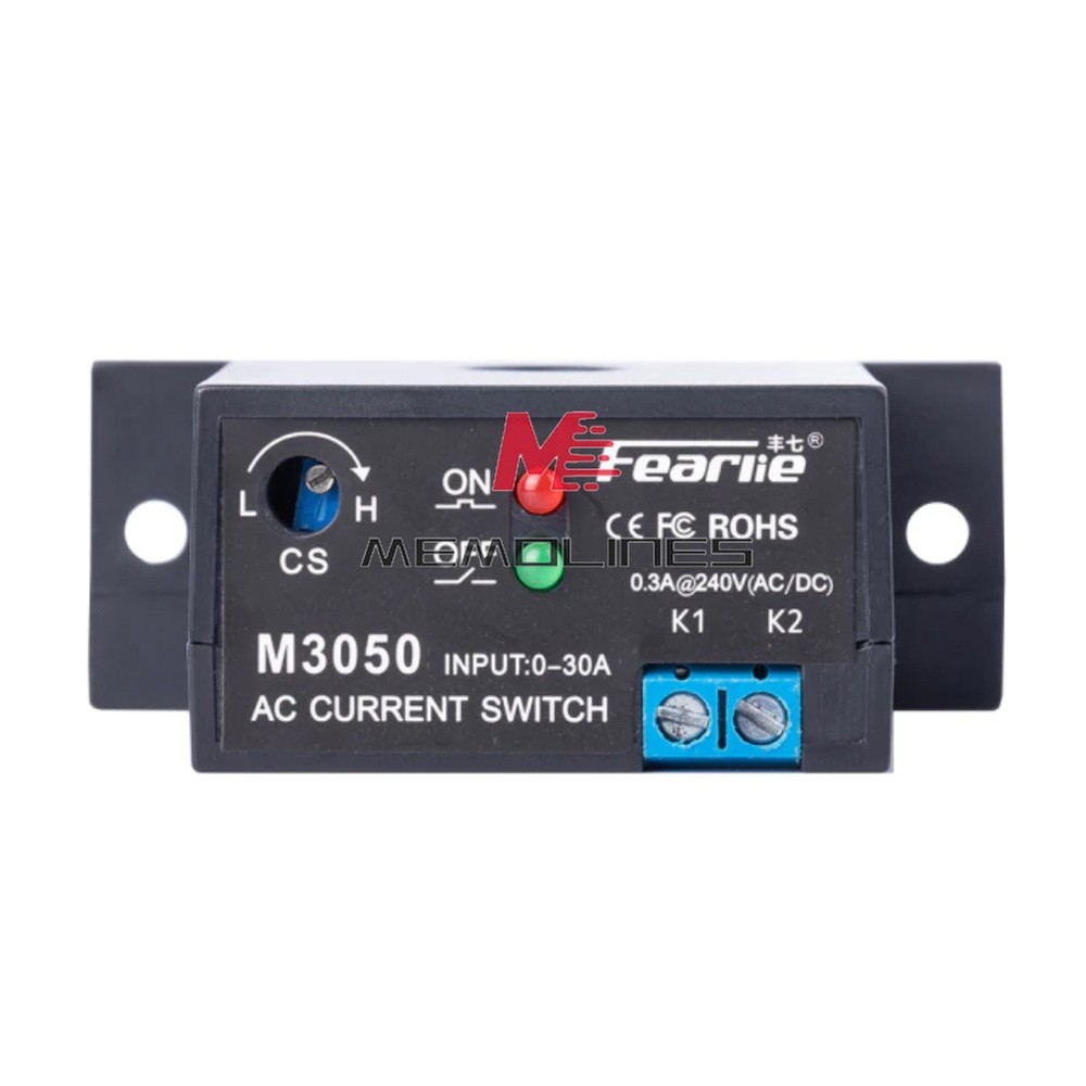 5A-200A Adjustable AC Current Detection Alarm Module Transformer Switch Sensor