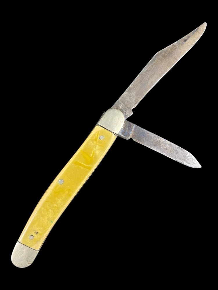 Antique 2-Blade Folding Pocketknife Celluloid Handles