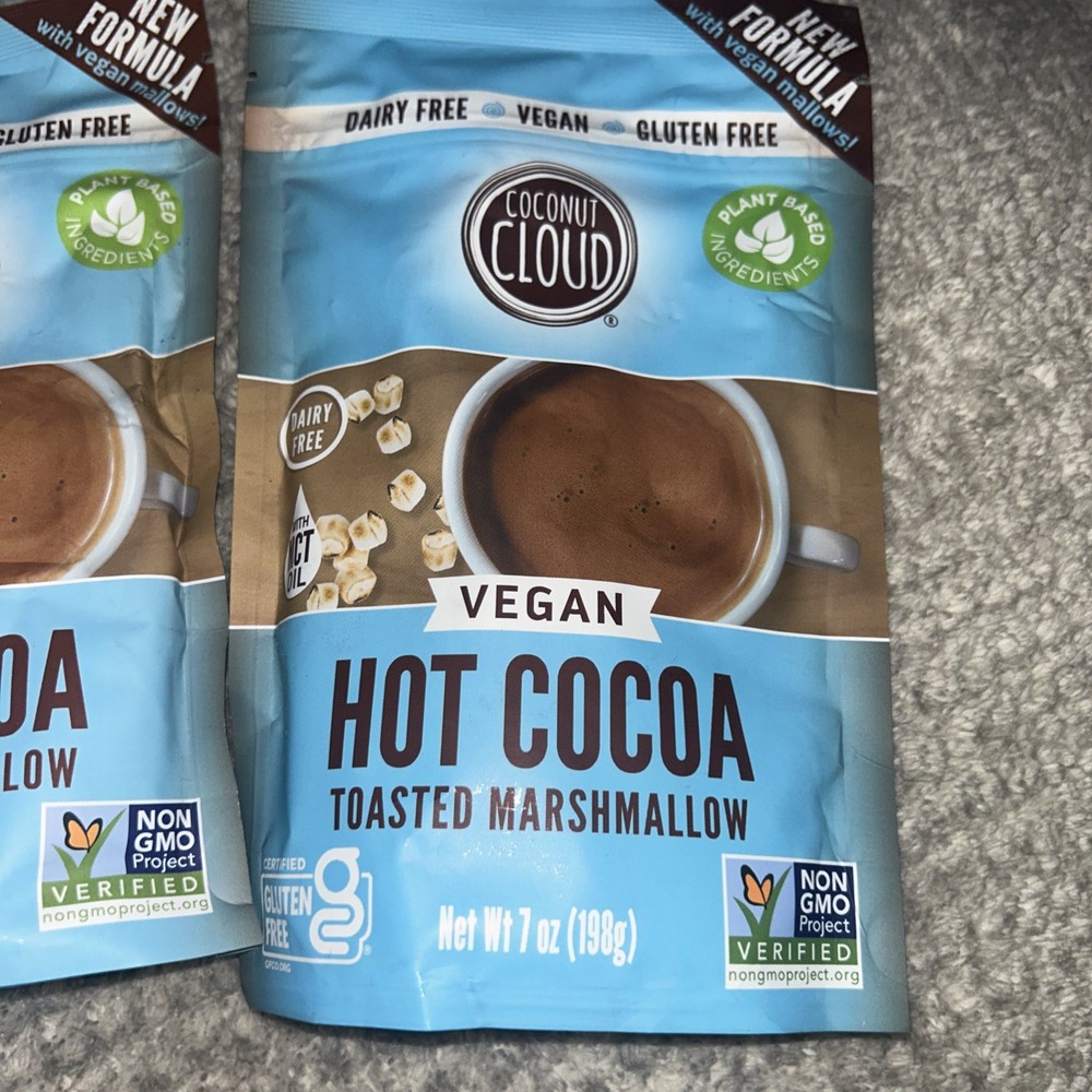 {2} Coconut Cloud Vegan Hot Cocoa Toasted Marshmallow