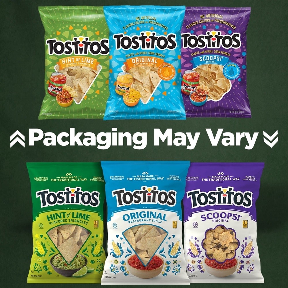 Tostitos Mini Round Tortilla Chips, 12 oz Bag