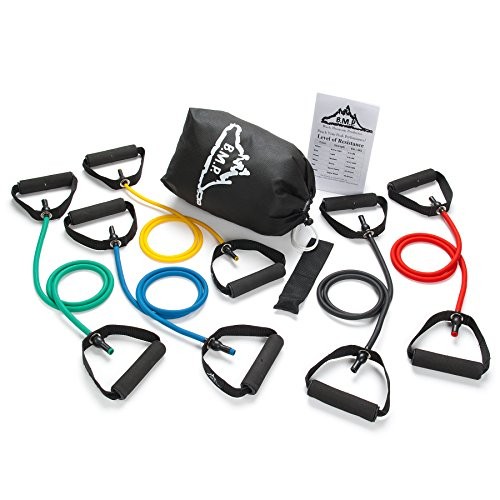 Resistance Band Set (Five Bands Included)