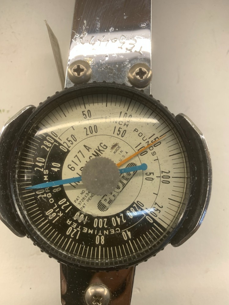 PROTO 6177A Drive Dial Torque Wrench