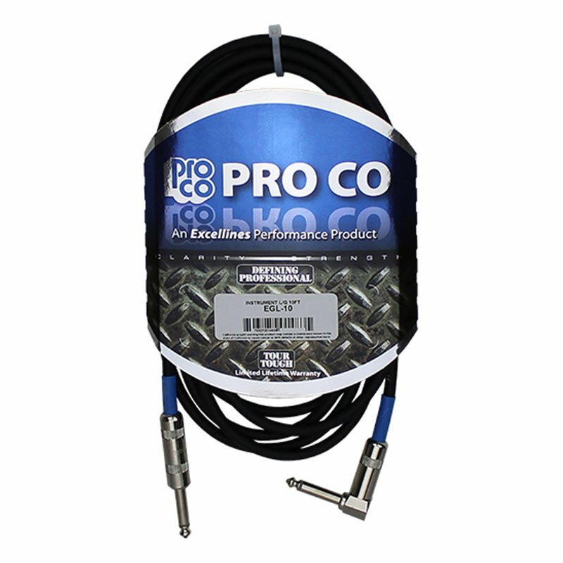 Pro Co EGL10 10' Excellines Guitar Cable