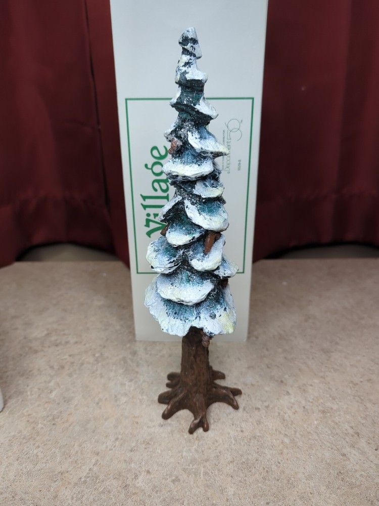 DEPT 56 POLE PINE 10.5" TREE VILLAGE ACCESSORY-5529-8