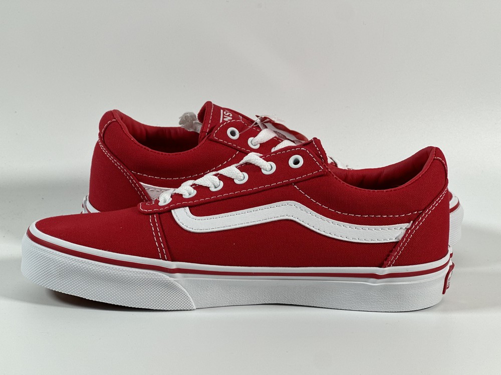 Vans Boys' PSGS Solid Ward Shoes - Red