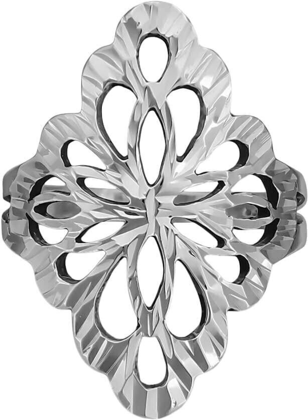 Size 6 - Diamond Cut Damask Ring