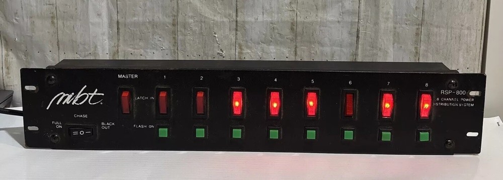 MBT RSP-800 8 Channel Power Distribution System Part (UNTESTED) *READ*