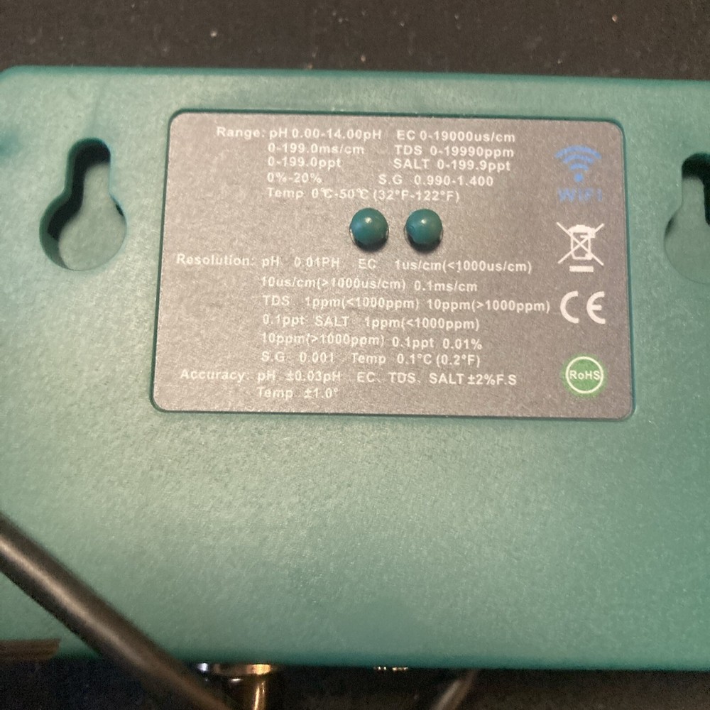 analytical instruments eu-230v wifi 6 in 1 water meter See Notes