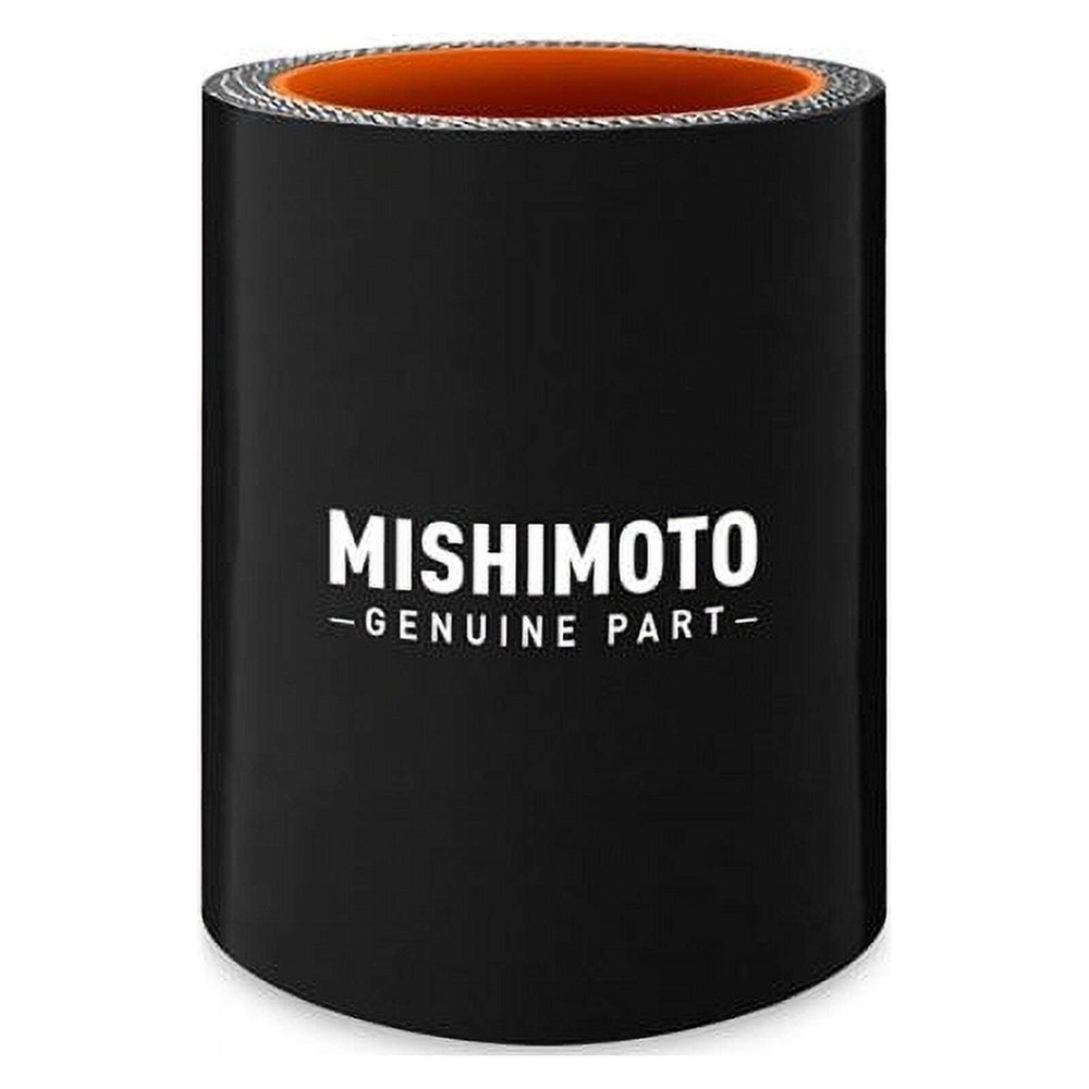 Mishimoto 1.25 Inch Black Straight Coupler