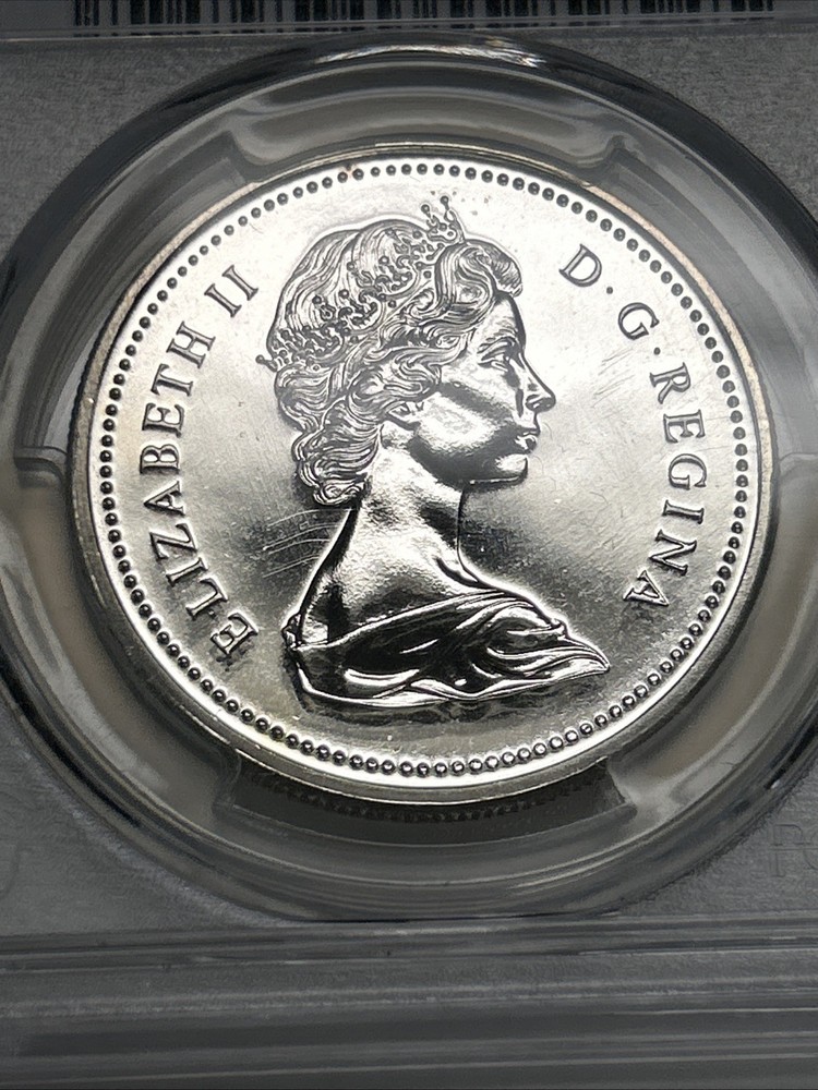 1975 Canada $1 Calgary Silver Dollar PCGS SP69.