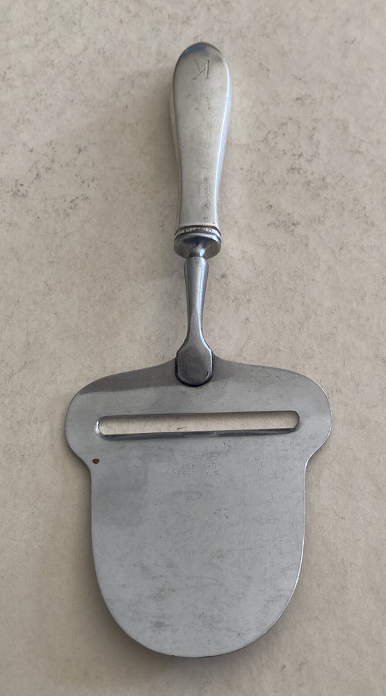 Vintage Sterling Silver Cheese Slicer 8.5”