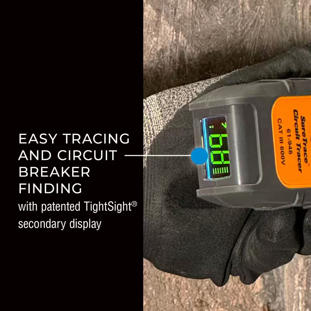 Suretrace plus Circuit Tracer, 0-600 Volts AC/DC with Continuity Test