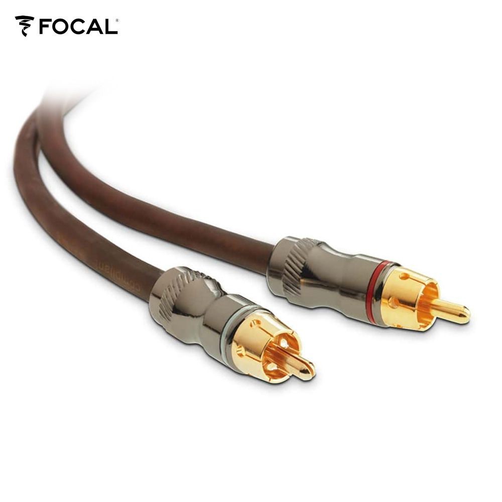 Focal ER5 Elite Stereo RCA Cable 5m High Performance Triple Shielded RCA