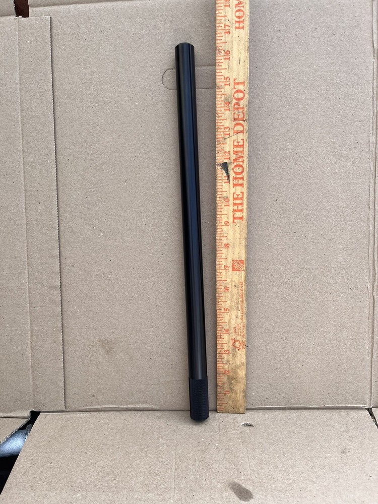 🍀OLD SCHOOL 80’s BMX BLACK ANODIZED 22.2 SEAT POST FITS COOK BROS