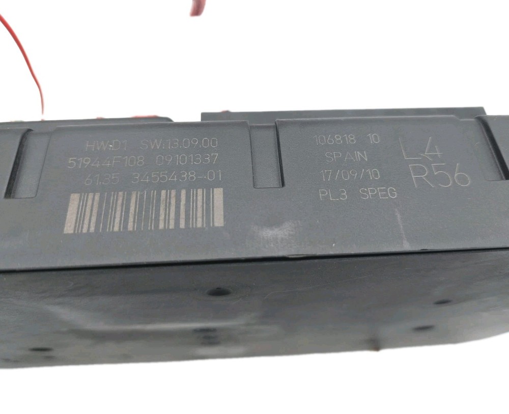 Mini Cooper Fuse Box 3455438 3455438-01