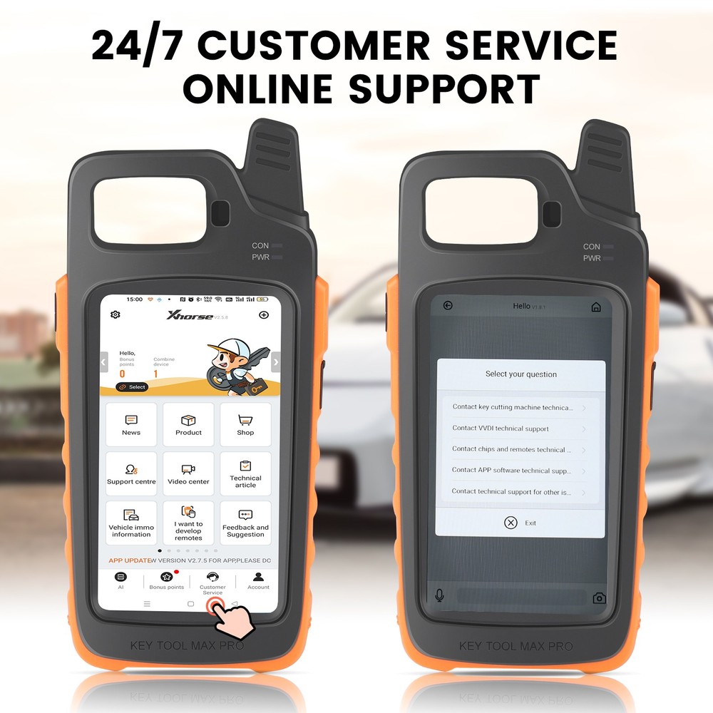Xhorse VVDI Key Tool Max Pro With MINI OBD Tool & Key Tool Max Function US Stock