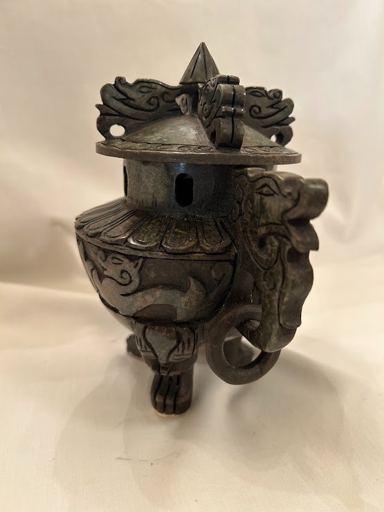 Antique Bronze Chinese Incense Burner Censor