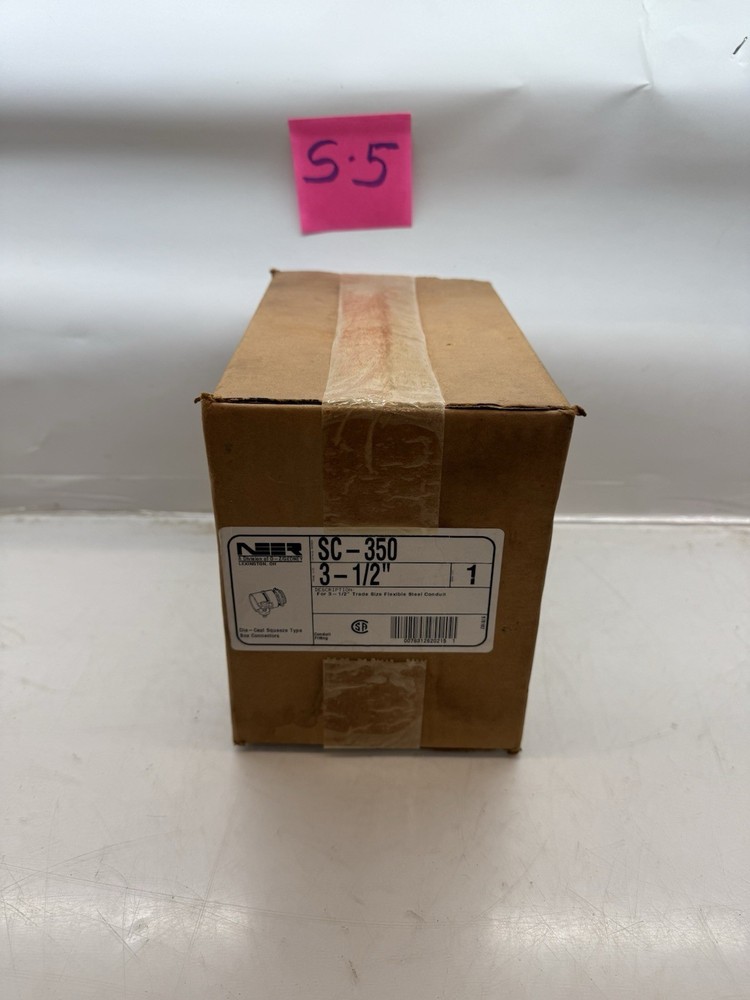 NEER SC-350 Die Cast Squeeze Type Straight Squeeze Connector
