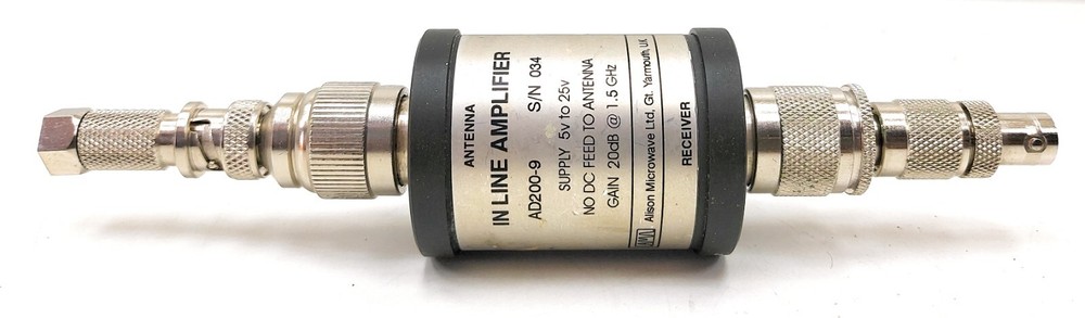Alison Microwave Ltd AD200-9 In Line Amplifier