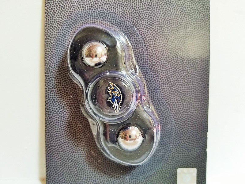 NFL Fidget Hand Spinner Team Logo 2 Two Way