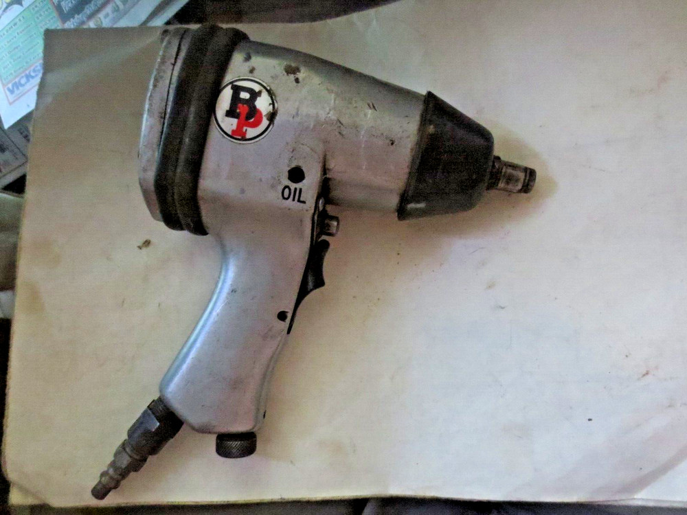 Vintage Blue Point Blue Pneumatic Reversible Drill