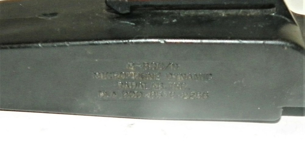 MICROPHONE DYNAMIC US MILITARY M-800/U BY RADALAB INC.