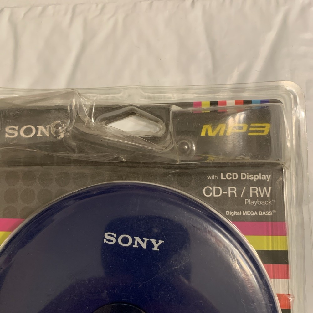 Sony CD Walkman with MP3 Playback - Blue (D-NE005/L)