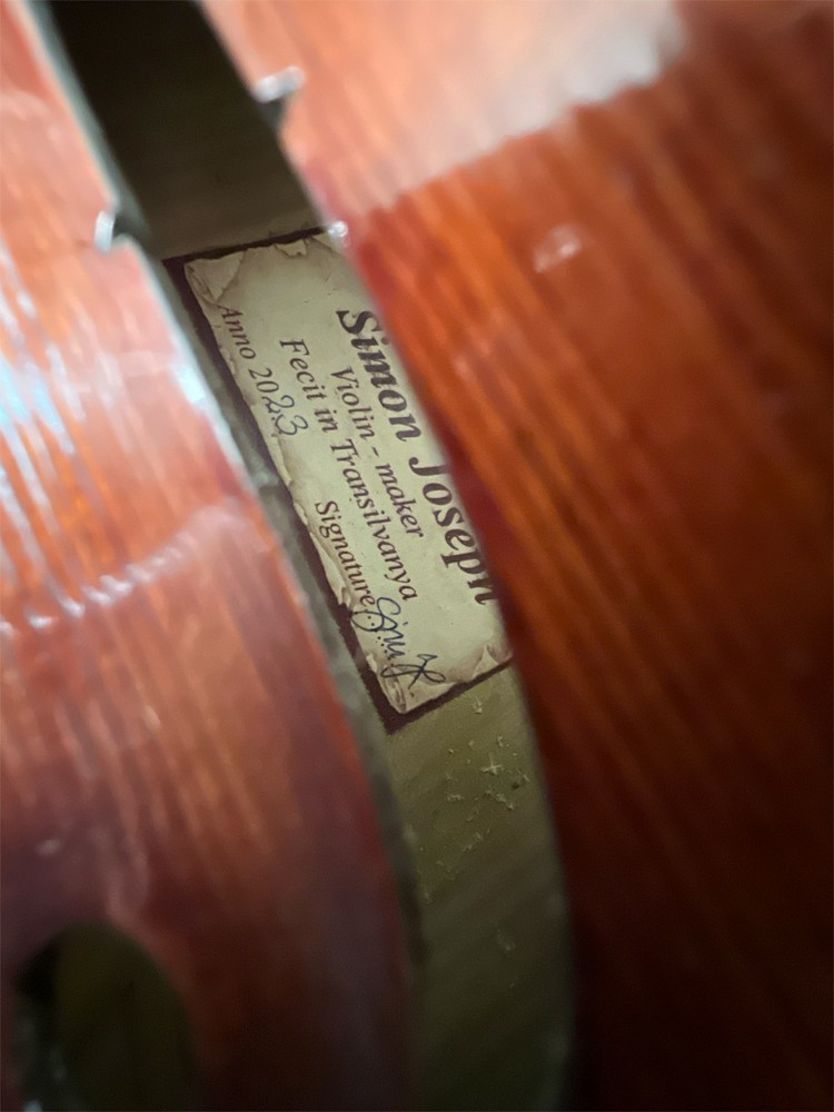 Simon Joseph 16.5" Master Viola (Viola), Handmade 2023