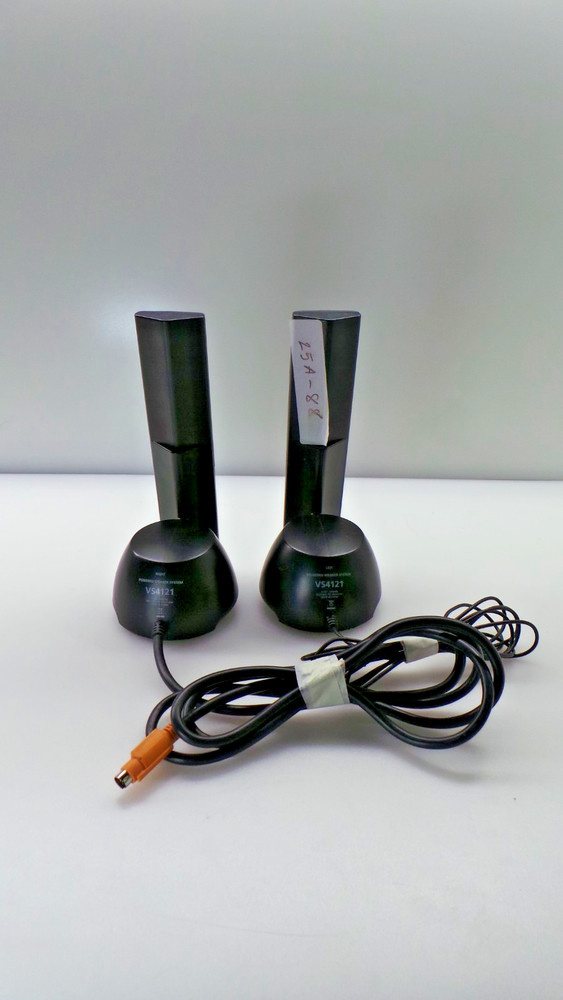 ALTEC LANSING VS4121 RIGHT AND LEFT COMPUTER SPEAKERS ONLY - Working Great