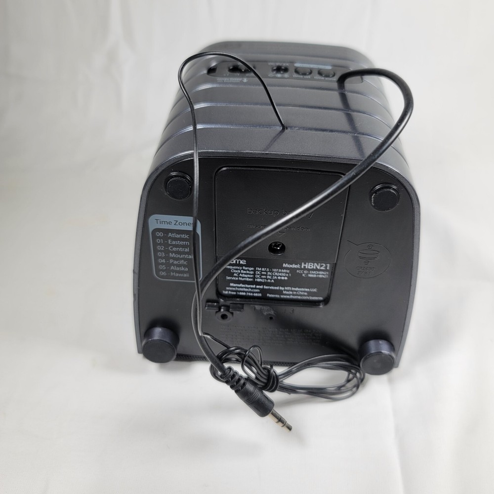 Used iHome model HBN21 Bluetooth Alarm Clock