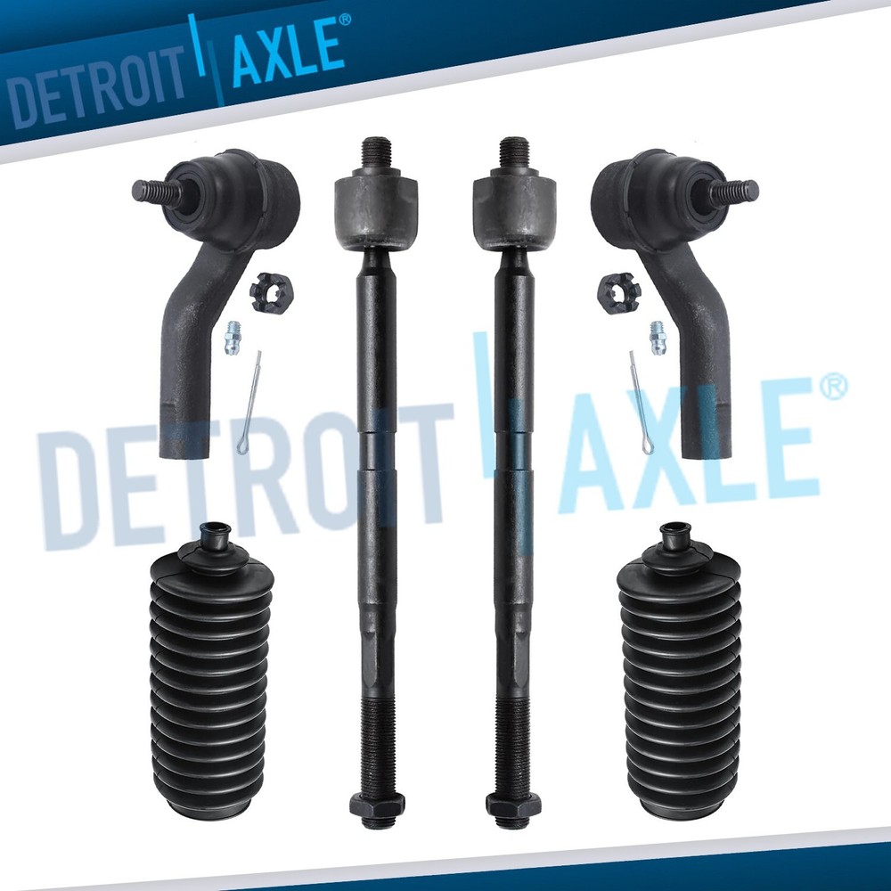 Front Inner Outer Tierod & Boot Kit for 2014 - 2016 2017 2018 C-Max Focus Escape