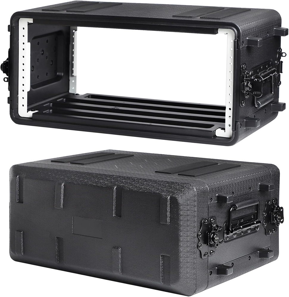 Effects Rack Case 4U - Watertight, Shock Mount, 11" Depth