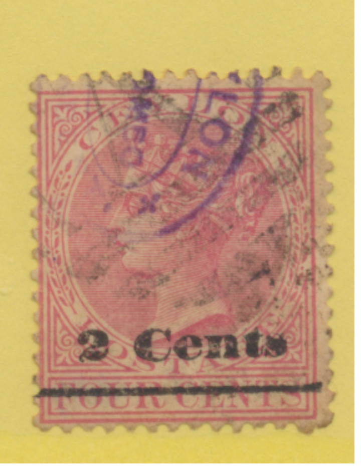 Ceylon Stamp Scott #147, Used