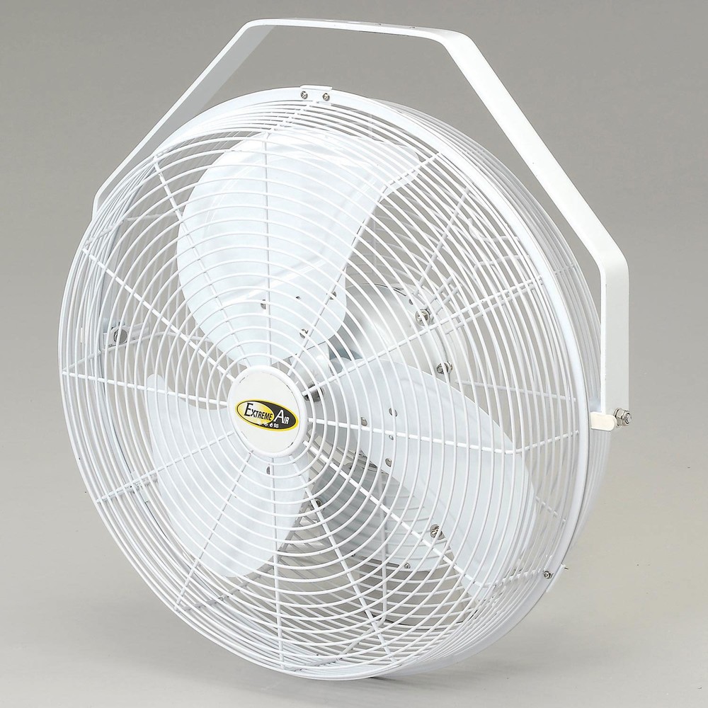 JD 18" Fan With Wall Ceiling Bracket 1/8 HP 3120 CFM White POW18