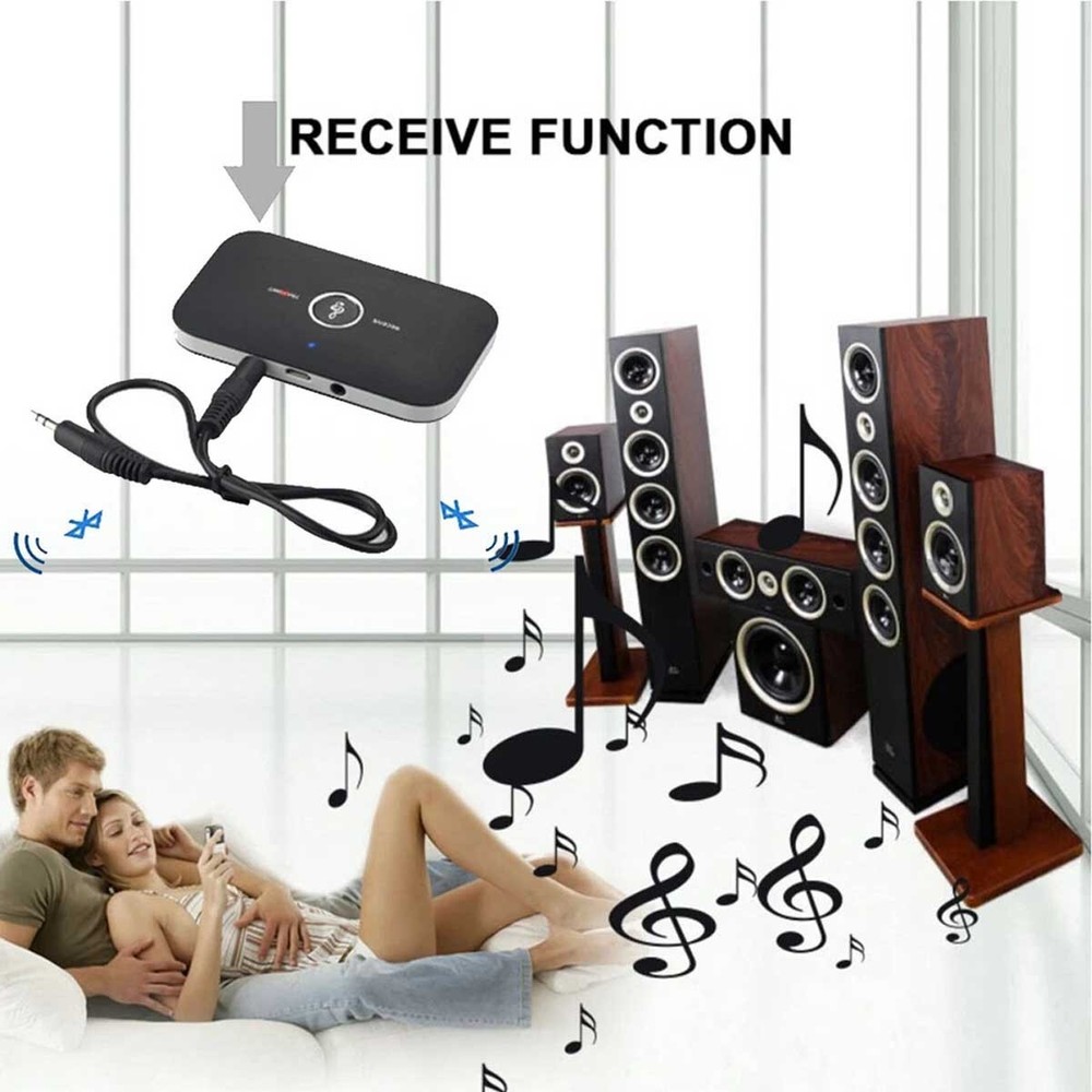 Bluetooth Transmitter & Receiver Wireless Adapter For Home stereos/speakers Lot