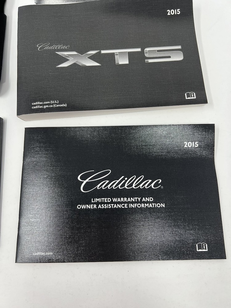 2015 Cadillac XTS Owners Manual OEM Complete Set