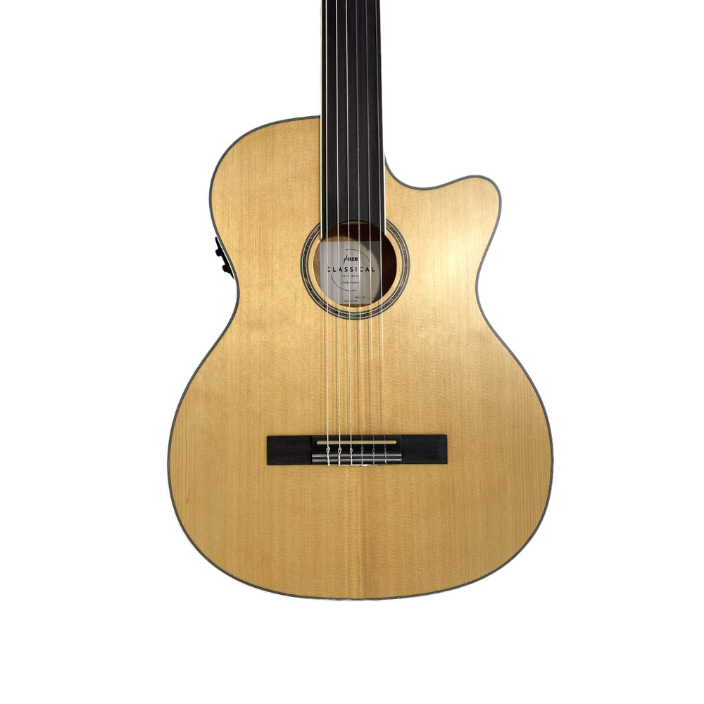 Haze Solid Top Fretless Arched Back Classical Guitar - Matte C551BCEQSMFL